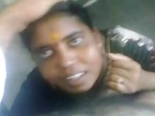 South Indian whore romping her chief to make money