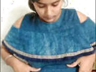 Desi Girlfriend showing her jugs prior to getting plowed too