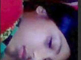 Desi Bashful Girlfriend in front OF Boyfriend