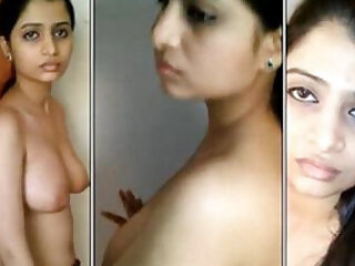 Indian doll flashing her hefty naturals  to plowing
