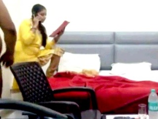 A youthfull secretary receives a promotion from her manager in a motel apartment