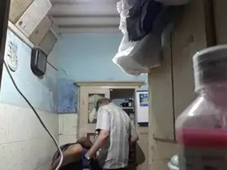 A village  engages in sexual action with his patients