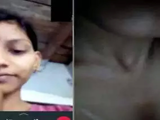 Stunning gf flaunts her puny milk cans in a without bra flick on WhatsApp