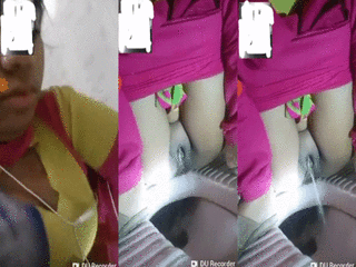 Get revved on with a hot Indian damsel pissing in a MMS vid