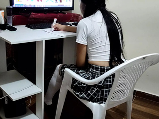 Step-dad tutoring leads to taboo family  with Indian student