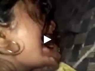 First-time Desi couple practices torturous hook-up with audio
