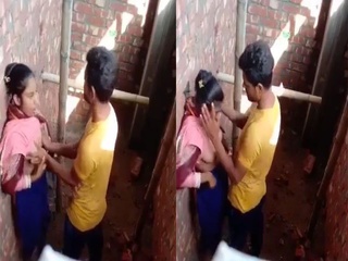 An Indian chick performs oral hump and vibrates her partner's boobs