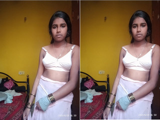 Indian dame reveals her figure in exclusive naked video