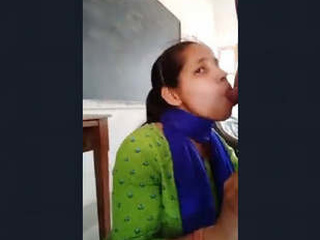 Desi stunner gives a dt and gets plowed by her lecturer Part 3