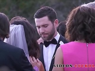 Marie gets face smashed in cuckold wedding